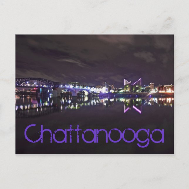 Chattanooga, Tennessee, U.S.A. Postcard (Front)