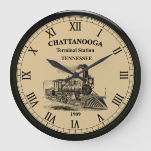 Chattanooga Terminal Station Tennessee ~  Large Clock