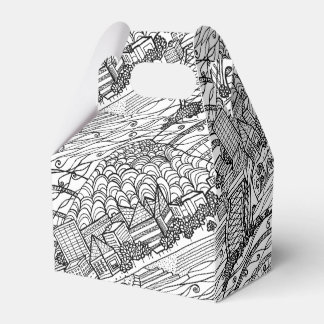 Chattanooga Whimsy Black and White Favour Box