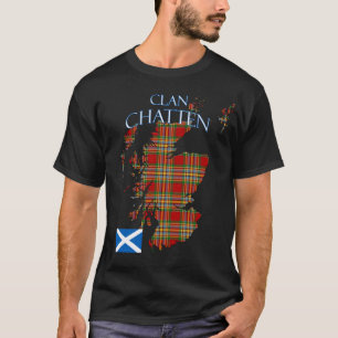 Chatten Scottish Clan Tartan Scotland T-Shirt