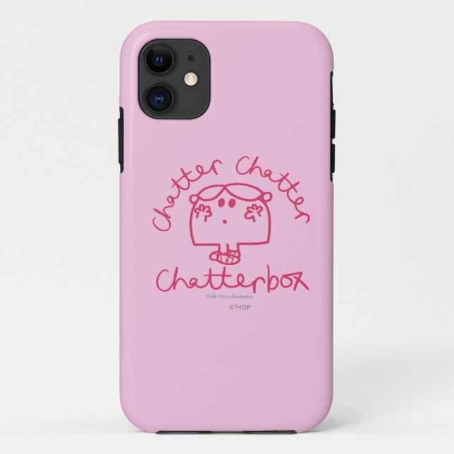 Chatter Chatter Chatterbox Case-Mate iPhone Case (Back)
