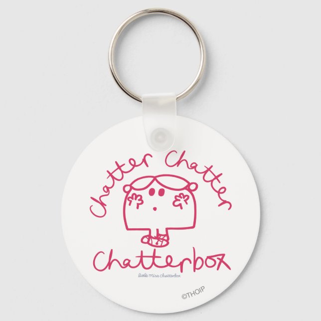 Chatter Chatter Chatterbox Key Ring (Front)