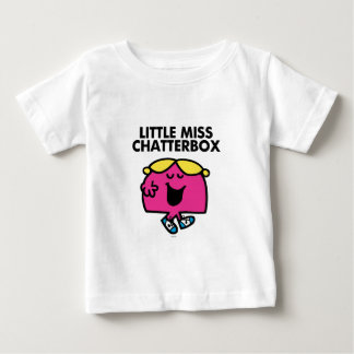 Chatting With Little Miss Chatterbox Baby T-Shirt