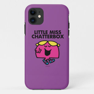 Chatting With Little Miss Chatterbox iPhone 11 Case