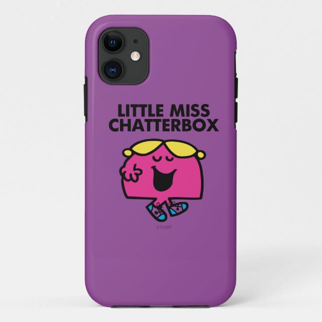 Chatting With Little Miss Chatterbox Case-Mate iPhone Case (Back)