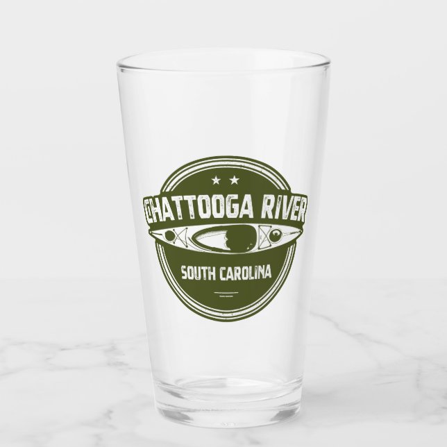 Chattooga River, South Carolina Glass (Front)