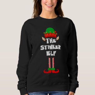 Chatty Elf Matching Family Group Christmas Party P Sweatshirt