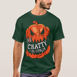 Chatty Pumpkin Matching Family Group Halloween Par T-Shirt