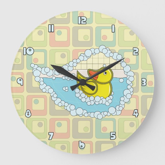 Chaucer the Rubber Duck Clock (Front)