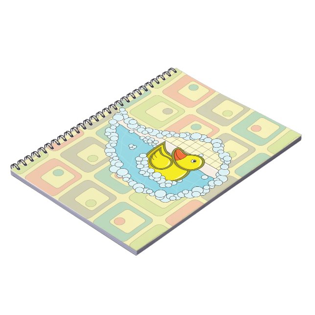Chaucer the Rubber Duck Notebook (Left Side)