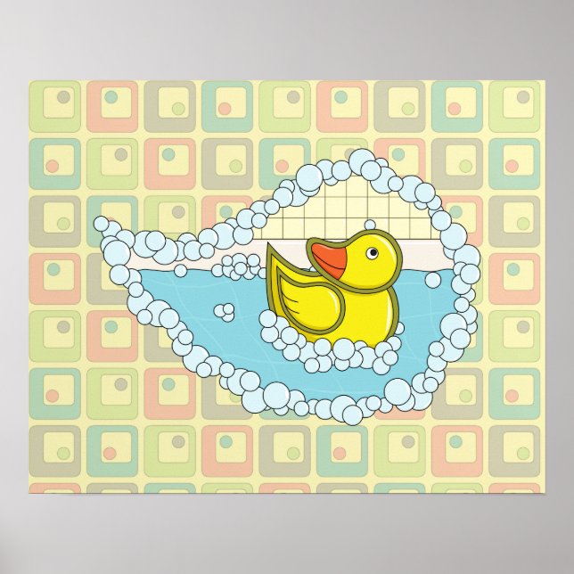 Chaucer the Rubber Duck Poster (Front)