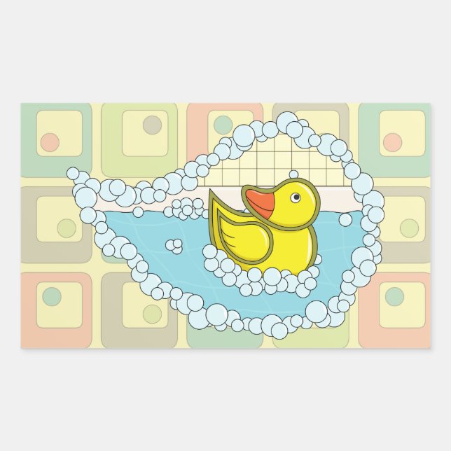Chaucer the Rubber Duck Sticker (Front)