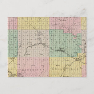 Chautauqua County, Kansas Postcard