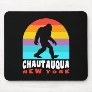 Chautauqua Lake New York Ny Retro T Shirt  Mouse Pad