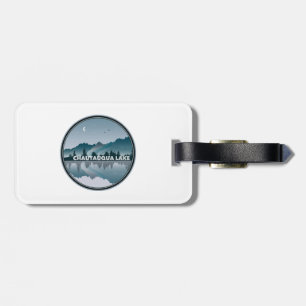 Chautauqua Lake New York Reflection Luggage Tag