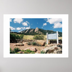 Chautauqua Park, Boulder, Colorado Poster
