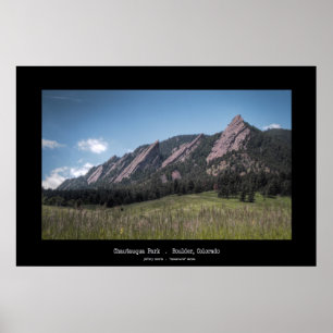 Chautauqua Park - Boulder, Colorado Poster