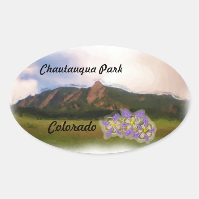 Chautauqua Park sticker (Front)