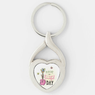 Chaveiro Have a Beautiful Day Key Ring