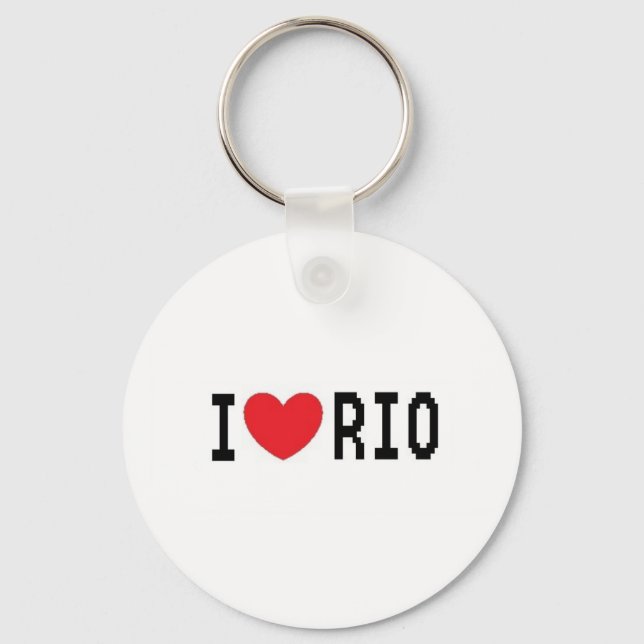 Chaveiro I Love Rio Key Ring (Front)