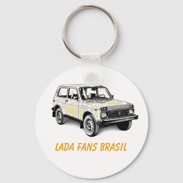 CHAVEIRO LADA FANS BRASIL KEY RING (Front)