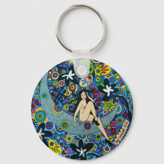 Chaveiro Pinup na Lua Key Ring