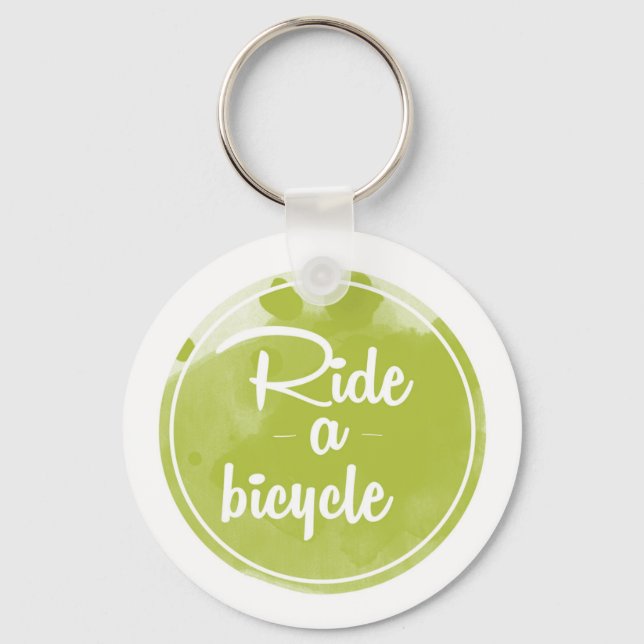 Chaveiro Ride a Bicycle Key Ring (Front)