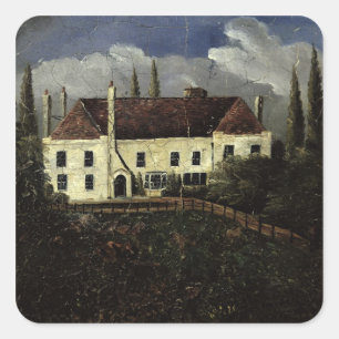Chawton House Square Sticker