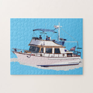 CHB DIESEL TRAWLER JIGSAW PUZZLE