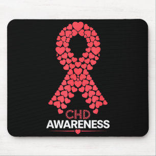Chd Awareness Heart Disease Mom Warrior Support Su Mouse Pad