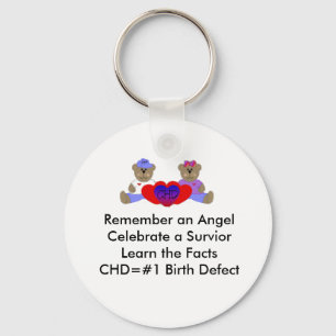CHD Awareness Keychain