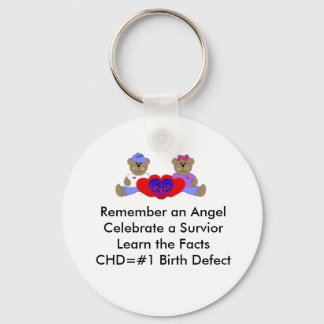 CHD Awareness Keychain