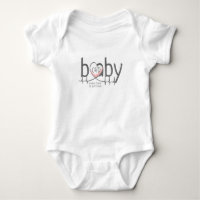 CHD Baby Heartbeat Jersey Bodysuit