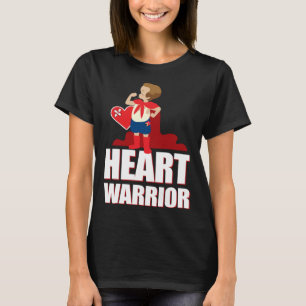 CHD Heart Confidence Caped Boy Hero Warrior Healed T-Shirt