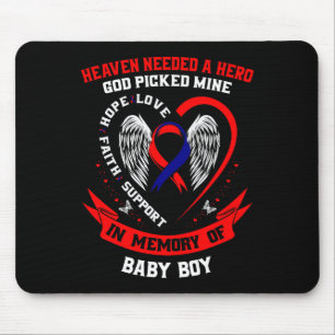 Chd Heart Disease Awareness In Memory Of Son By Mouse Pad