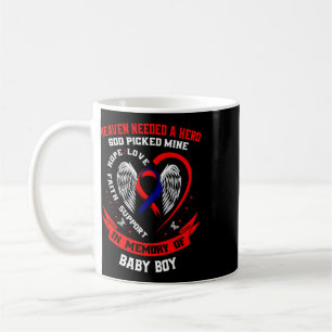 Chd Heart Disease Awareness In Memory Of Son Coffee Mug