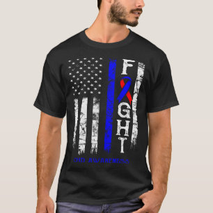 CHD Warrior US Flag T-Shirt