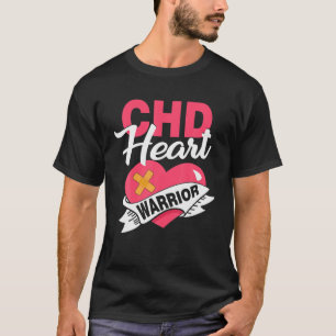 CHD Warrior With A Mended Congenital Heart Gift T-Shirt