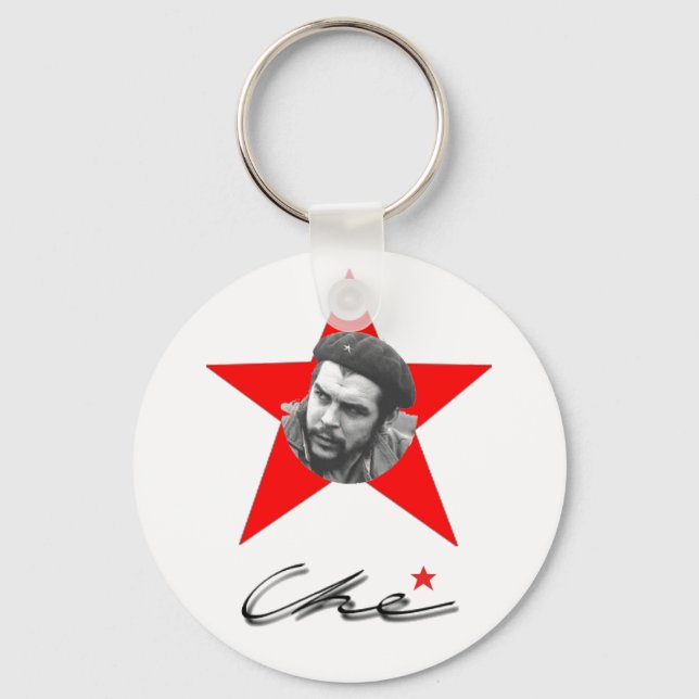 che_guevara_43 key ring (Front)