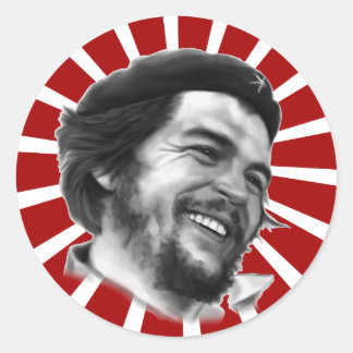Che Guevara Classic Round Sticker