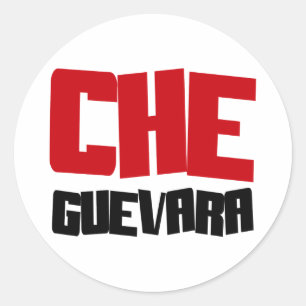 Che Guevara Design Classic Round Sticker