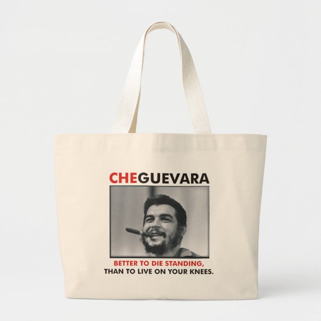 Che Guevara Products & Designs! Large Tote Bag (Front)