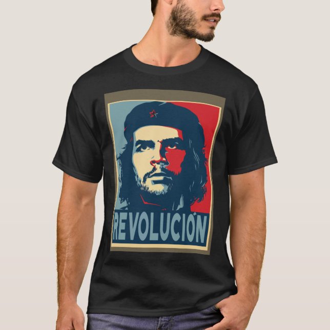 Che Guevara Revolucion Hope Style T-Shirt (Front)