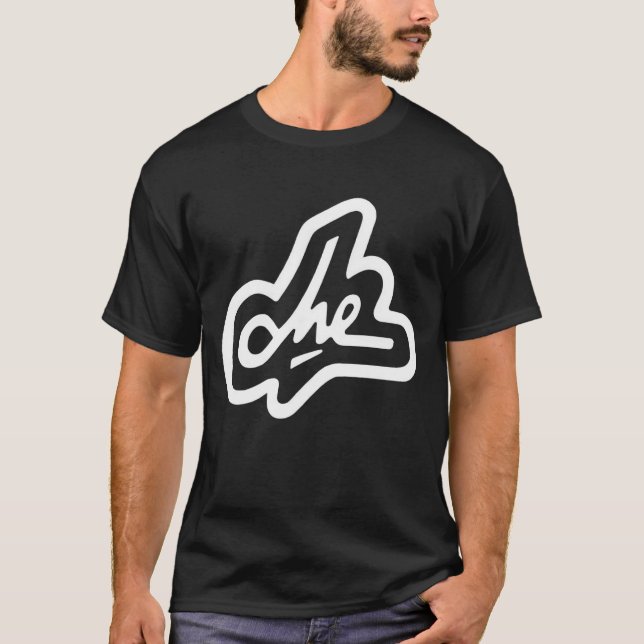 Che Guevara Signature on Black T-Shirt (Front)