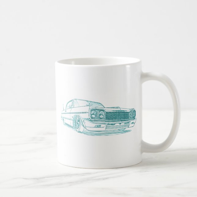 Che Impala 1964 lowrider Coffee Mug (Right)