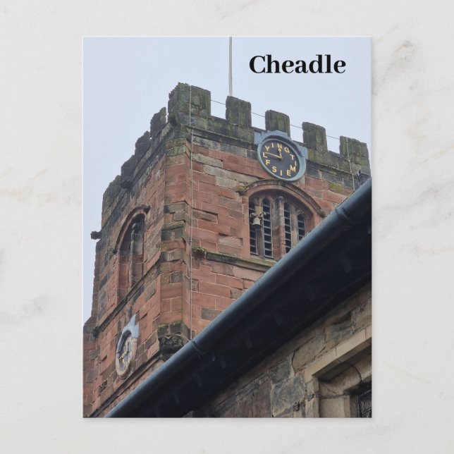 Cheadle Postcard (Front)