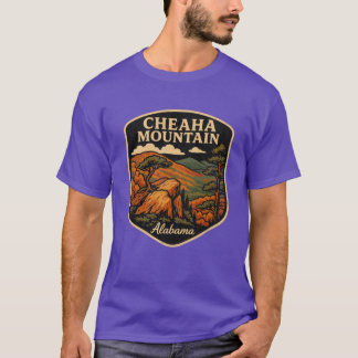 Cheaha Mountain Alabama Scenic View Art T-Shirt