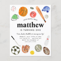 Cheap All Star Sports Balls Team Kid Boy Birthday