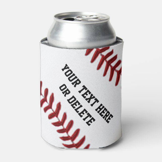 Cheap Baseball for Players and Coaches Can Cooler (Can Front)