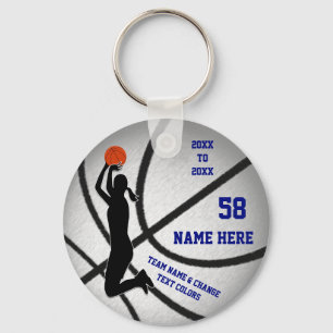 Cheap Basketball Gifts for Girls Change BLUE COLOR Key Ring